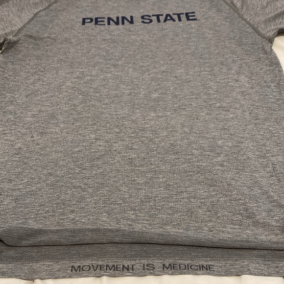Lululemon Penn State Metal Vent Tech 2.0 T-Shirt Gray Size XL - Picture 4 of 7